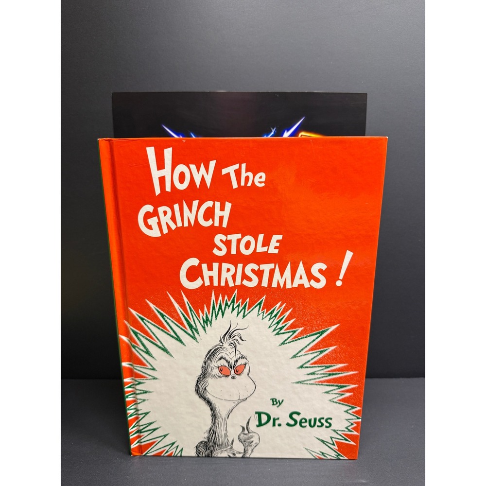 Dr Seuss How The Grinch Stole Christmas Hardcover Book 1957 Random House Holiday
